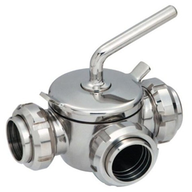 PLUG VALVE 3WAY (INOX)