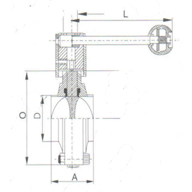 BUTTERFLY VALVE (WELD END & SMALL END) (INOX)