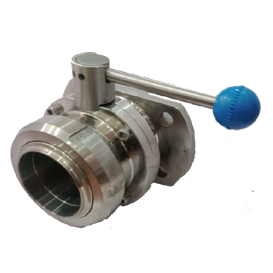 BUTTERFLY VALVE (FLANGED) (INOX)