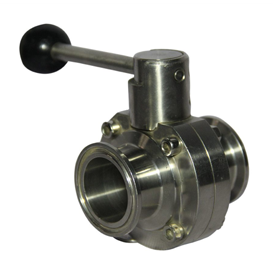 BUTTERFLY VALVE (TC END) (INOX)