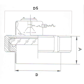 LIGHT & SIGHT GLASS UNION (INOX)