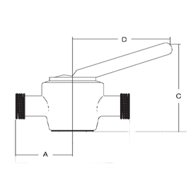 PLUG VALVE 2WAY (H.S.I)